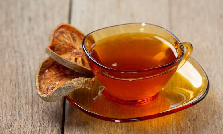 Chá de casca de laranja